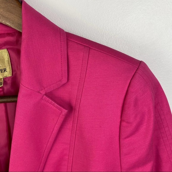 Kasper Pink Jacket with single Button - Picture 9 of 11